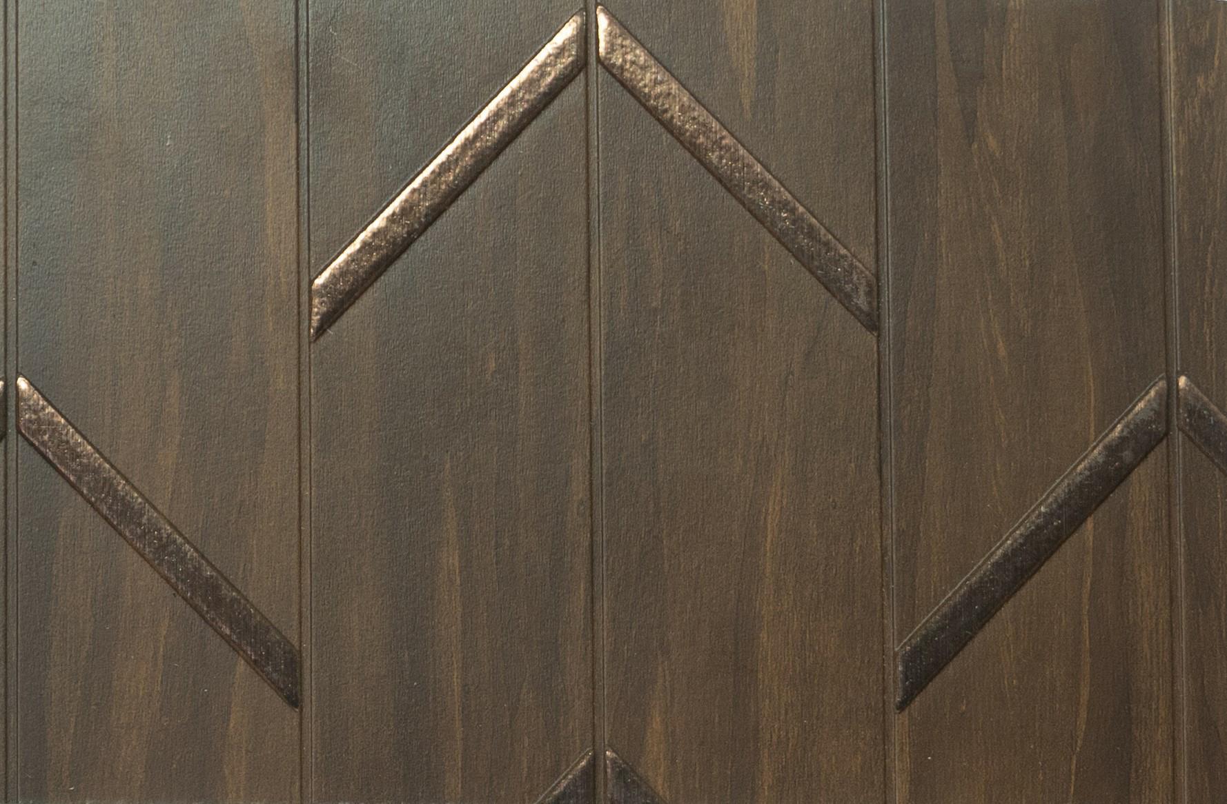 Charco Charm Series Charcoal Decorative Wall Panel Designer Brown 8x2 Ft - Fo 95
