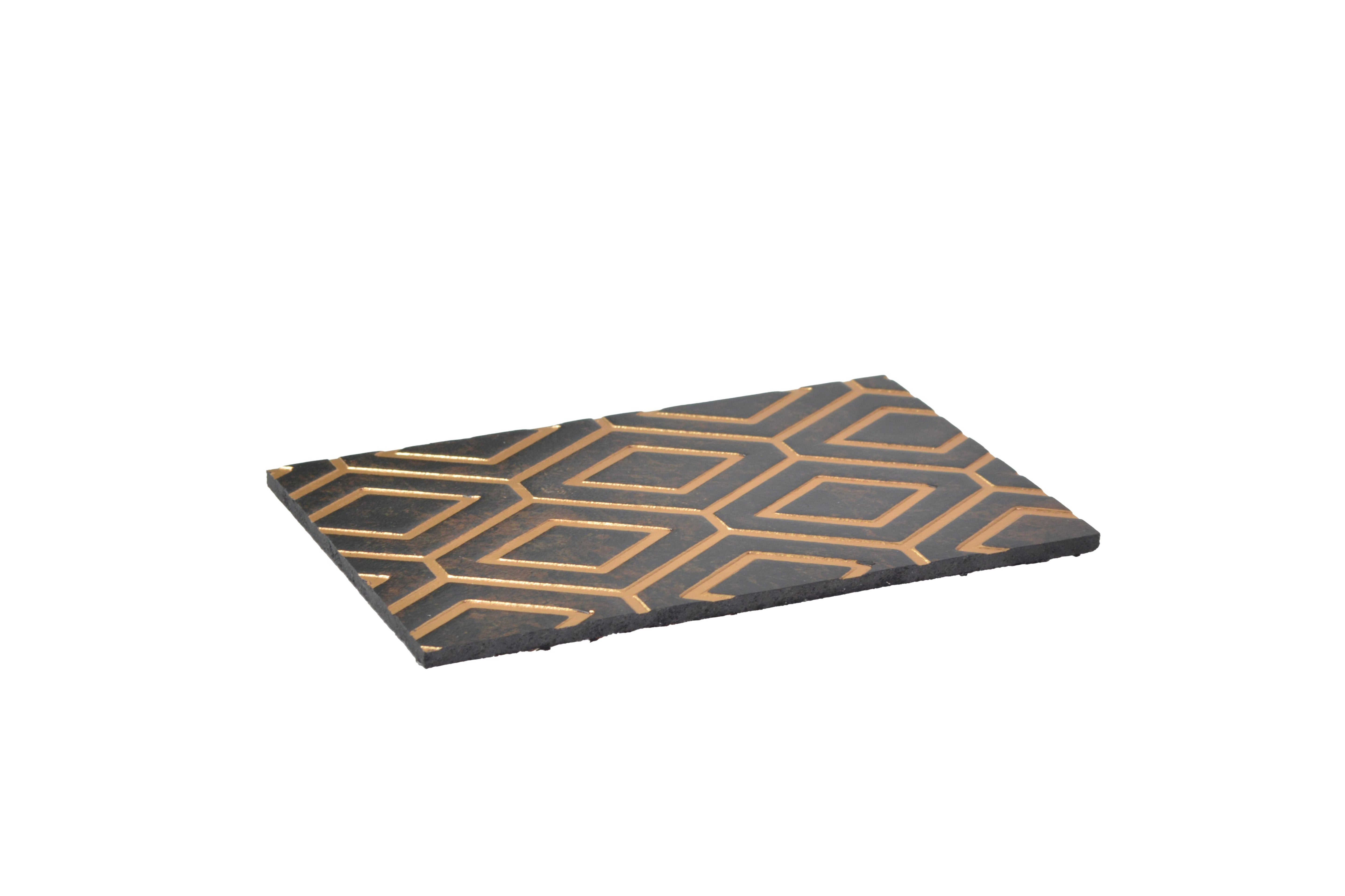 Charco Charm Series Charcoal Decorative Wall Panel Wood Brown 8x2 Ft - Oa 21