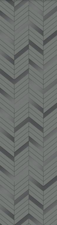 Bluster Sky Nazrana Series Engraved Acrylic Decorative Wall Panel Designer Grey 8x2 Ft - Rn 306