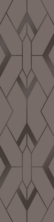 Fossil Nazrana Series Engraved Acrylic Decorative Wall Panel Designer Brown 8x2 Ft - Rn 310