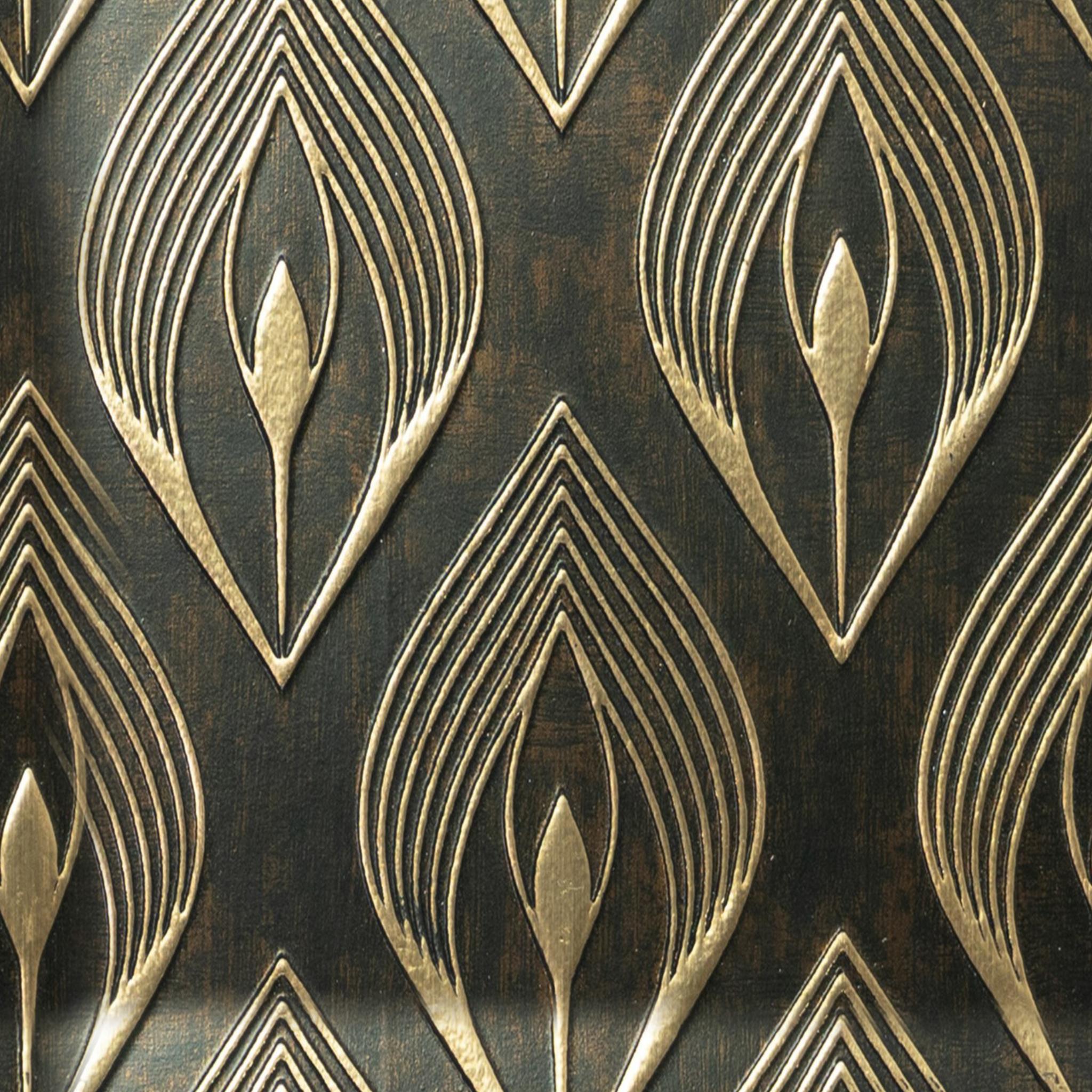 Charco Charm Series Charcoal Decorative Wall Panel Wood Wenge 8x2 Ft - Sg 68