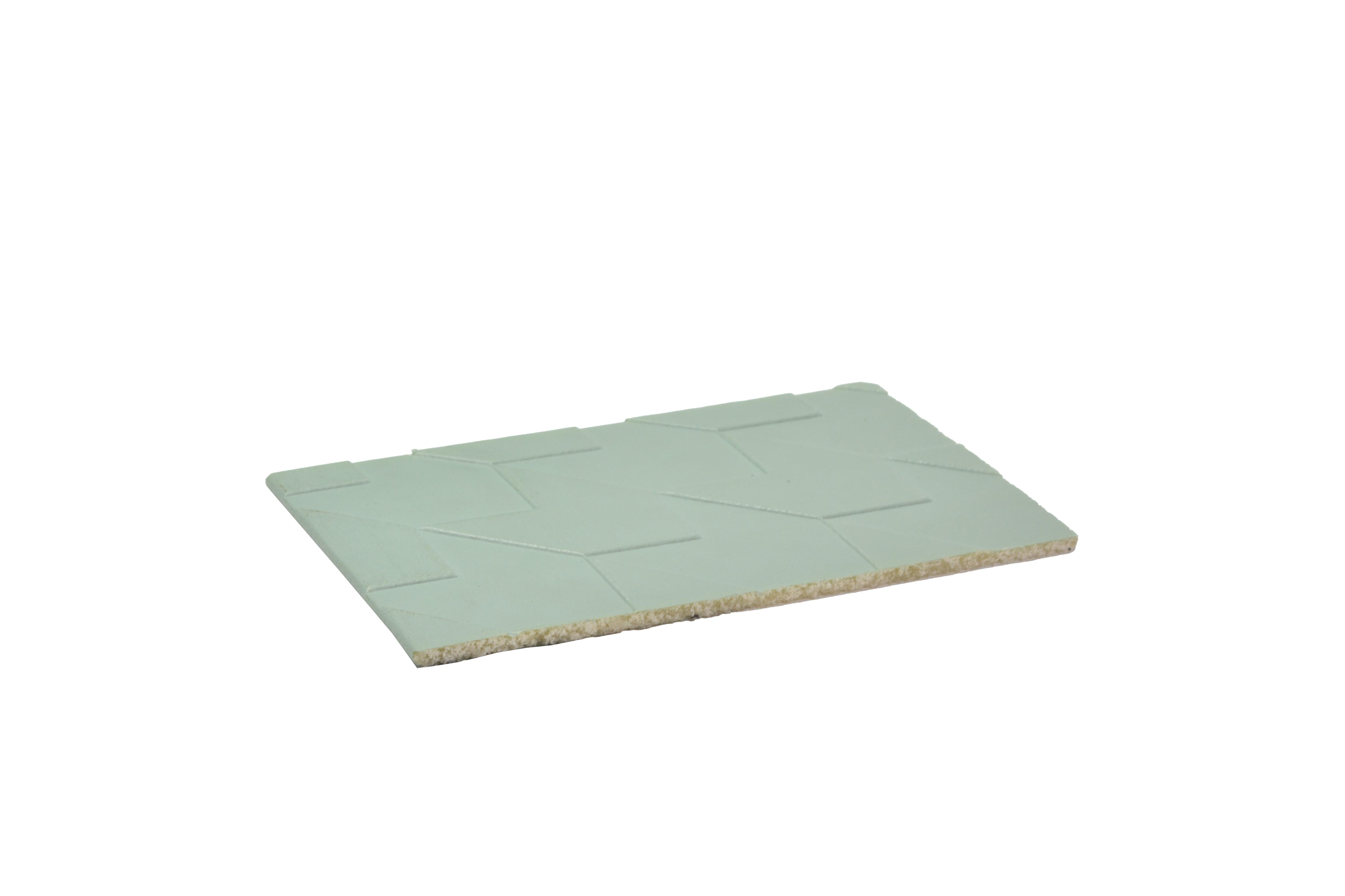 Charco Charm Series Charcoal Decorative Wall Panel Designer Green 8x2 Ft - Tx 43