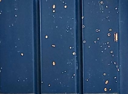 Best Panels Charcoal Panel/Louver 8x0.41 ft designer Blue SA 3010