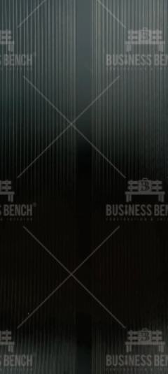 Metallic Grey Textured Finish Stone Panel Marble & Louvers 8x4 Ft - Sp05