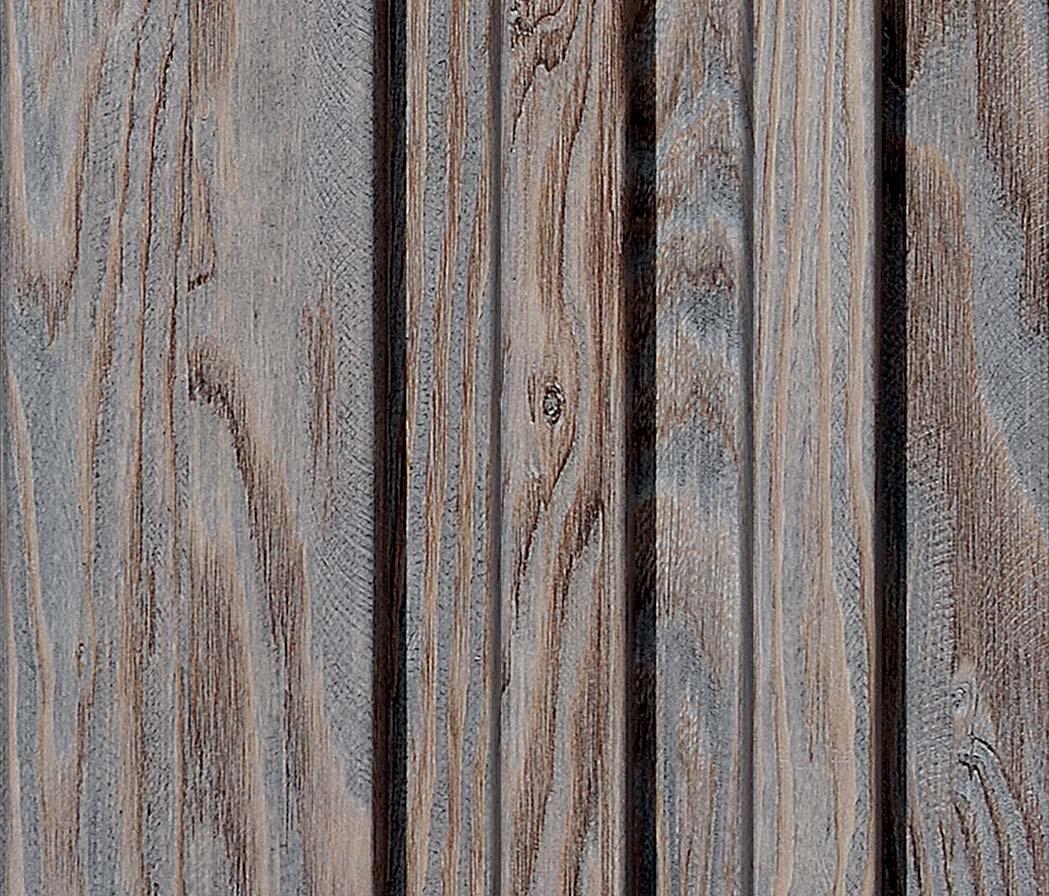 Clads Silver Charcoal Louvers 8x0.41 ft wood Silver 4002