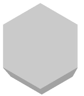 3D Wall Panel Wood Silver 0.45x0.52 Ft - Rolls