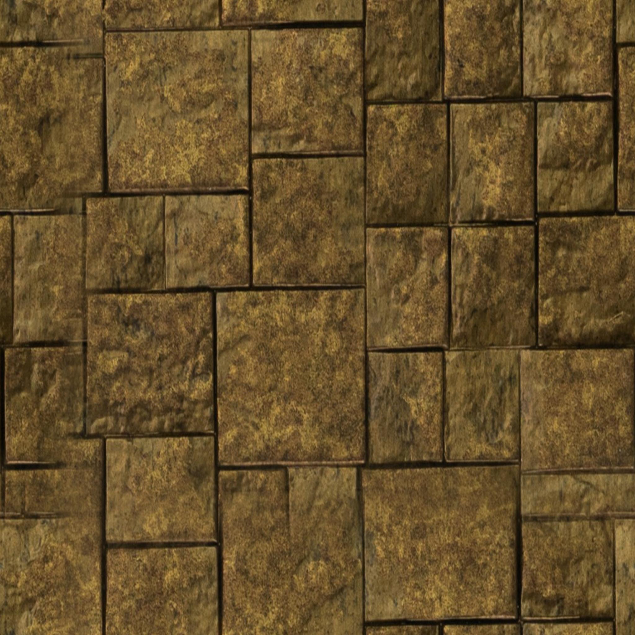 Charcoal Decorative Wall Panel Marble & Stone Gold 8x2 Ft - 1119