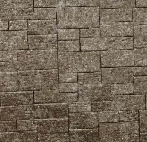 Charcoal Decorative Wall Panel Marble & Stone Brown 8x2 Ft - 1123