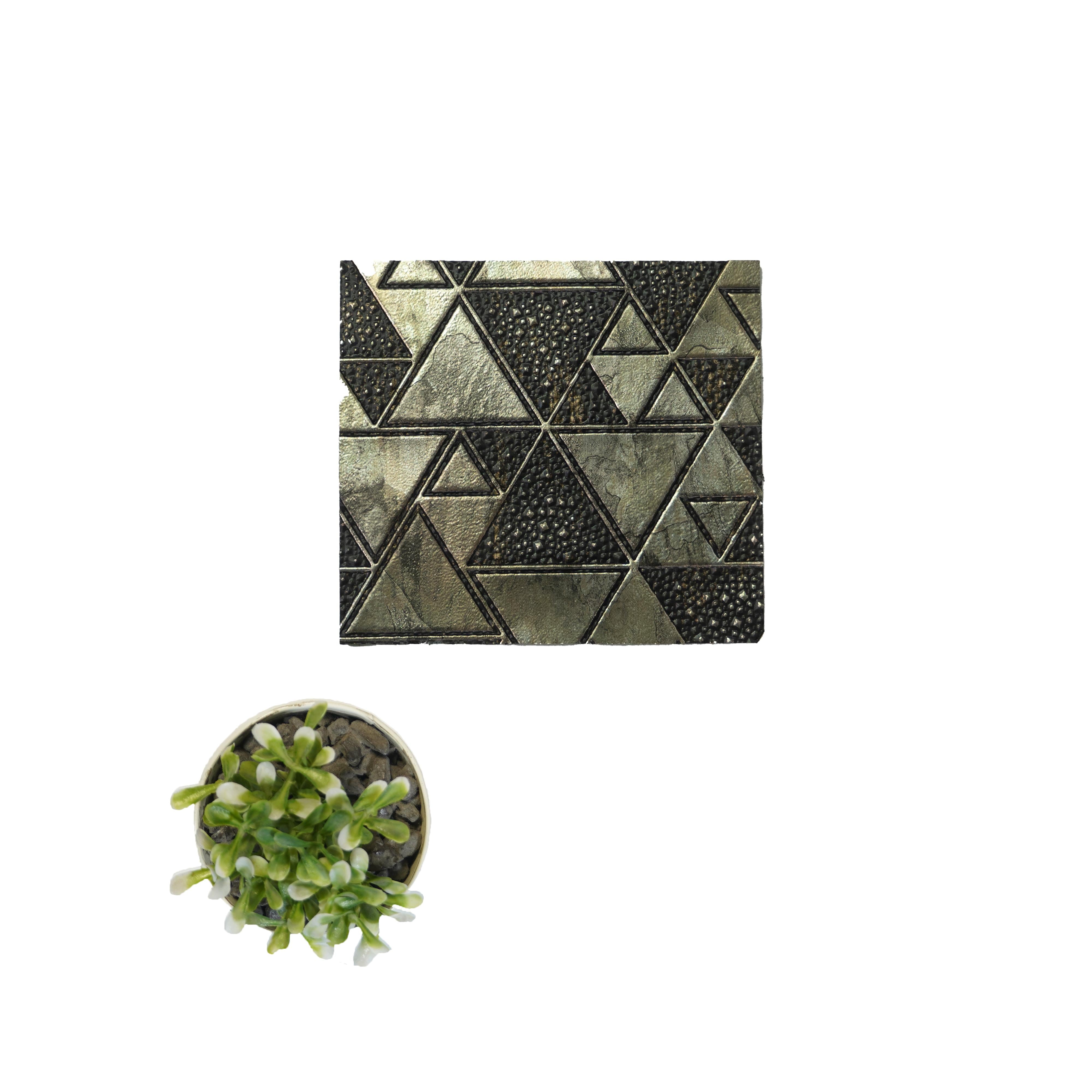 Charcoal Decorative Wall Panel Designer Brown 8x2 Ft - 1152
