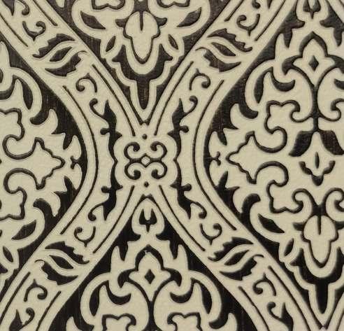 Charcoal Decorative Wall Panel Designer Brown 8x2 Ft - 1154