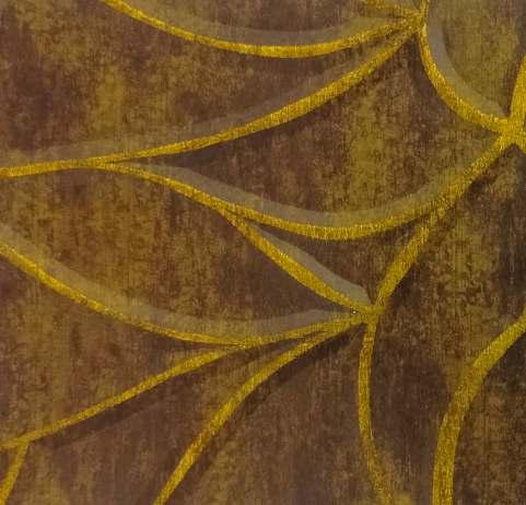 Charcoal Decorative Wall Panel Designer Gold 8x2 Ft - 1168