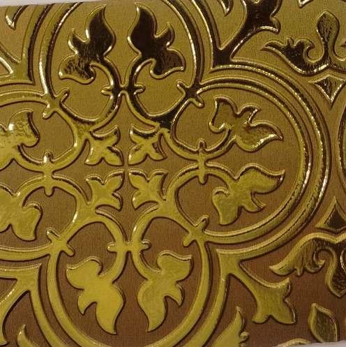 Charcoal Decorative Wall Panel Designer Gold 8x2 Ft - Trend 1170
