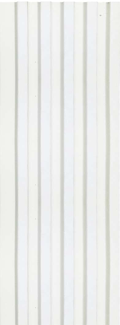 Rafter Charcoal Louver Plain Colors White 8x0.41 Ft - 1185