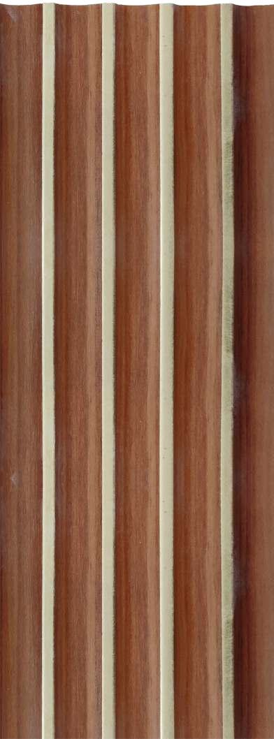 Rafter Charcoal Louver Wood Brown 8x0.41 Ft - 1216