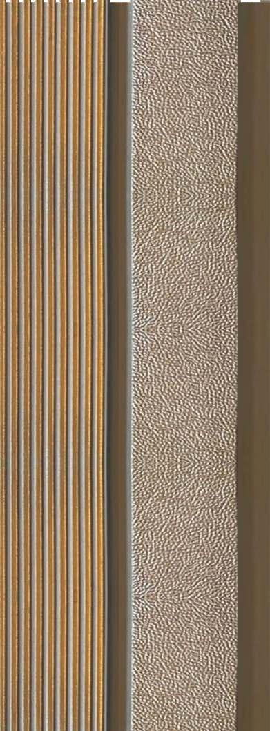 Rafter Charcoal Louver Panel Designer Brown 8x0.41 Ft - 1230