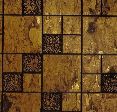Charcoal Decorative Wall Panel Designer Brown 8x2 Ft - 1236