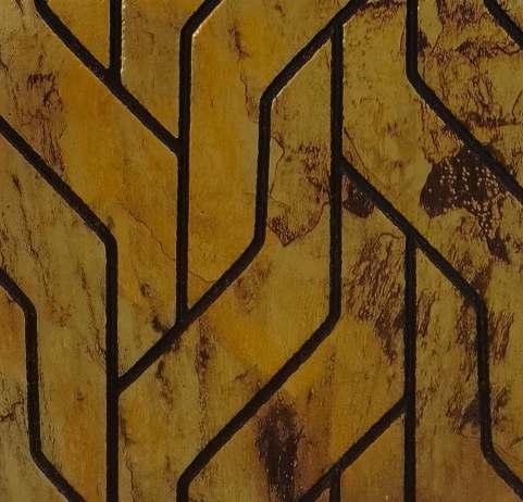 Charcoal Decorative Wall Panel Designer Brown 8x2 Ft - 1243