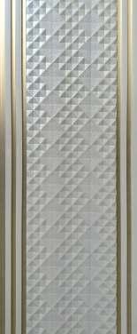 Charcoal Decorative Wall Panel Designer Silver 8x1 Ft - 1249