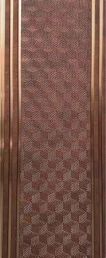 Charcoal Decorative Wall Panel Designer Brown 8x1 Ft - 1253