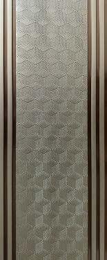 Charcoal Louver Designer Grey 8x1 Ft - 1255