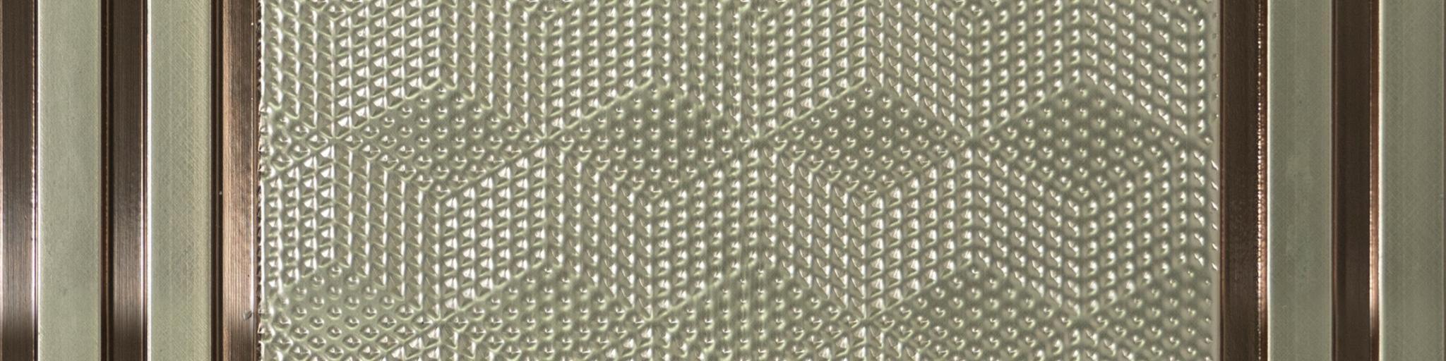 Charcoal Louver Designer Grey 8x1 Ft - 1255