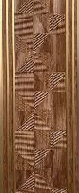 Charcoal Decorative Wall Panel Designer Brown 8x1 Ft - 1257