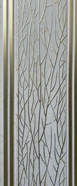 Charcoal Decorative Wall Panel Designer Silver 8x1 Ft - 1260