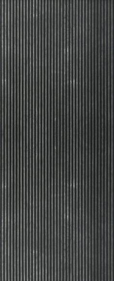 Charcoal Louvers Panel Wood Grey 9.5x1 Ft - Ur 7409