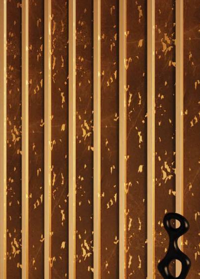 Louver Series Wood Brown 8x0.41 Ft - Vl-59