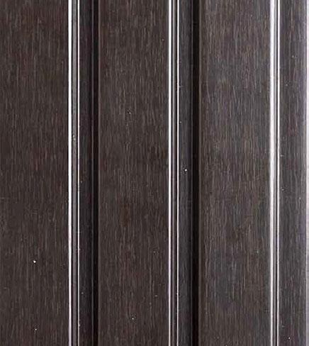 Vivre Louver Series Charcoal Wood Black 8x0.41 Ft - Vl-07