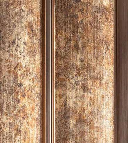 Vivre Louver Series Charcoal Wood Brown 8x0.41 Ft - Vl-19