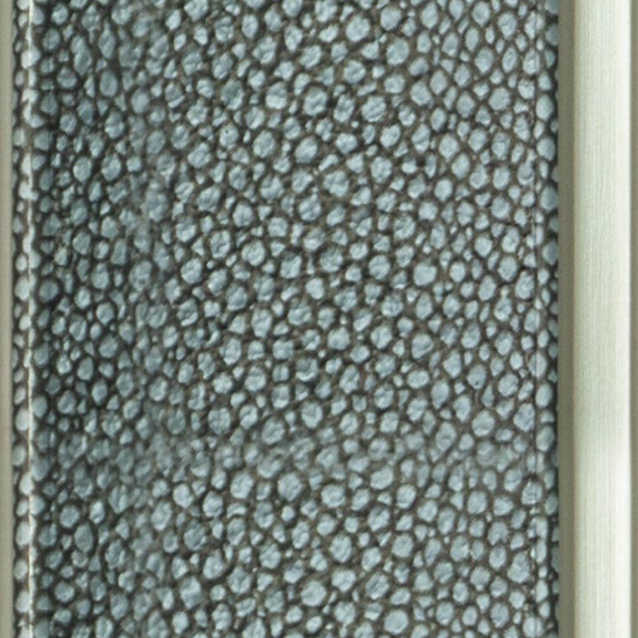 Vivre Louver Series Charcoal Designer White 8x0.41 Ft - Vl-21
