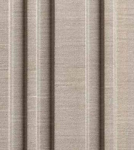 Vivre Louver Series Charcoal Fabric Creame 8x0.41 Ft - Vl-24