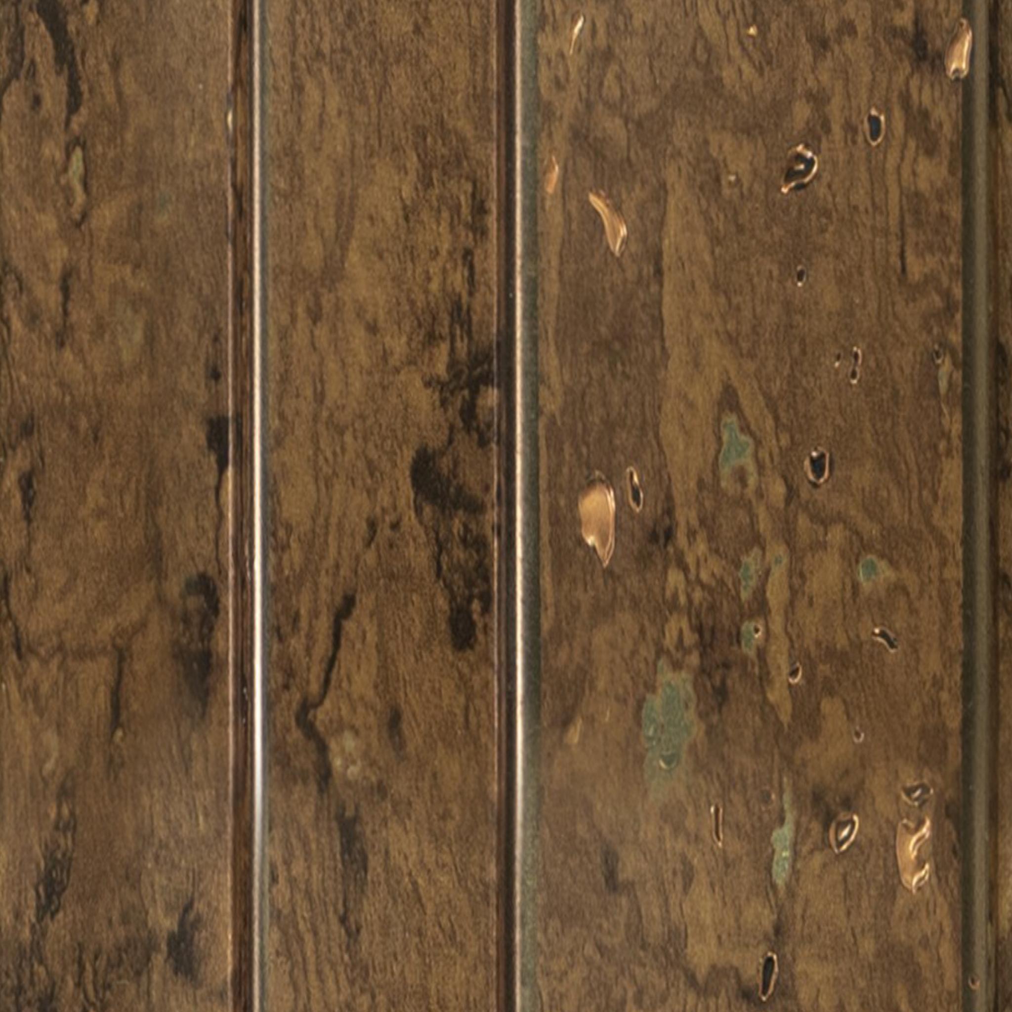 Vivre Louver Series Charcoal Wood Brown 8x0.42 Ft - Vl 48