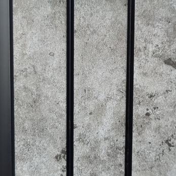 Rafters Charcoal Louvers Marble & Stone Grey 9.1x0.41 Ft - Wrf 295