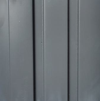 Rafters Charcoal Louvers Plain Colors Grey 9.1x0.41 Ft - Wrf 668