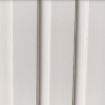 Rafters Charcoal Louvers Plain Colors White 9.1x0.41 Ft - Wrf 670