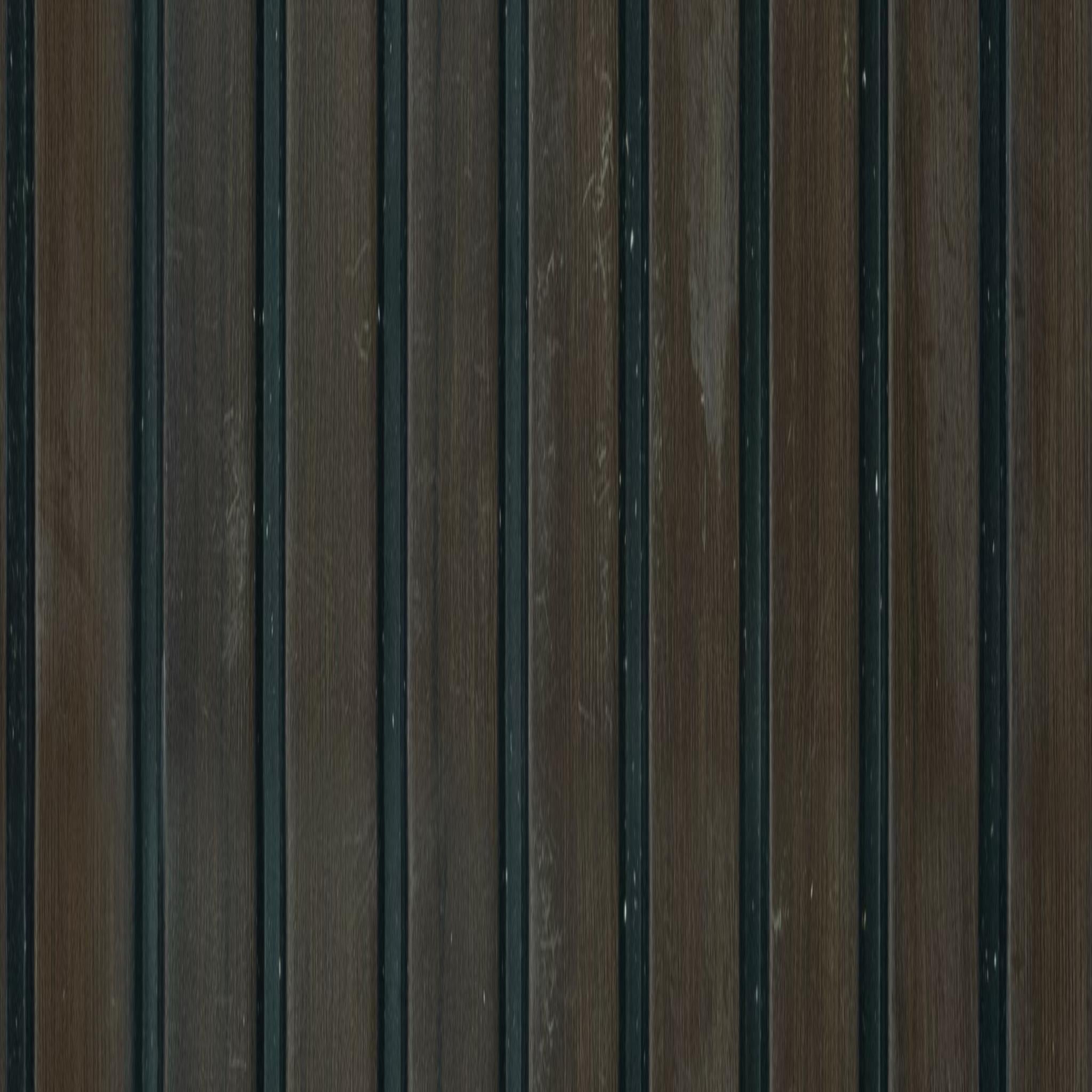 Rang Charcoal Louver Wood Wenge 8x1 Ft - Ra 8120