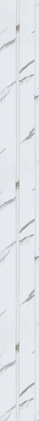 Louvers Panel Display Clads Series Wood White 8x0.41 Ft - Sa 2005