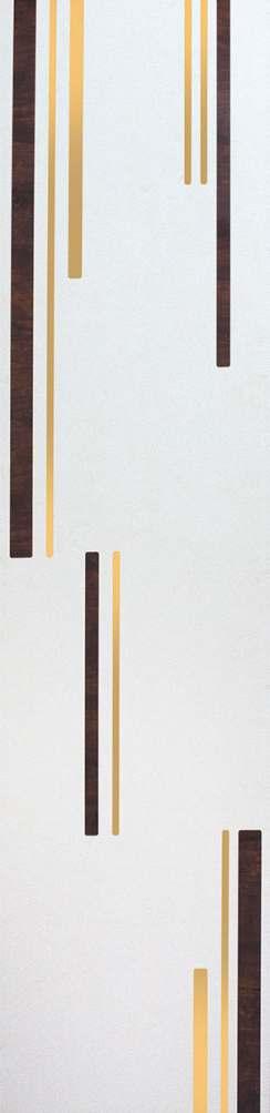 Decorative Wall Panel Wood White 8x2 Ft - Ed 8327