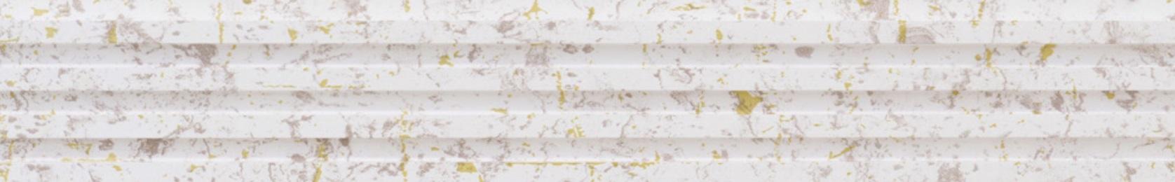 White Marble Wpc Louver & Stone 9.5x0.5 Ft - Pn 02904