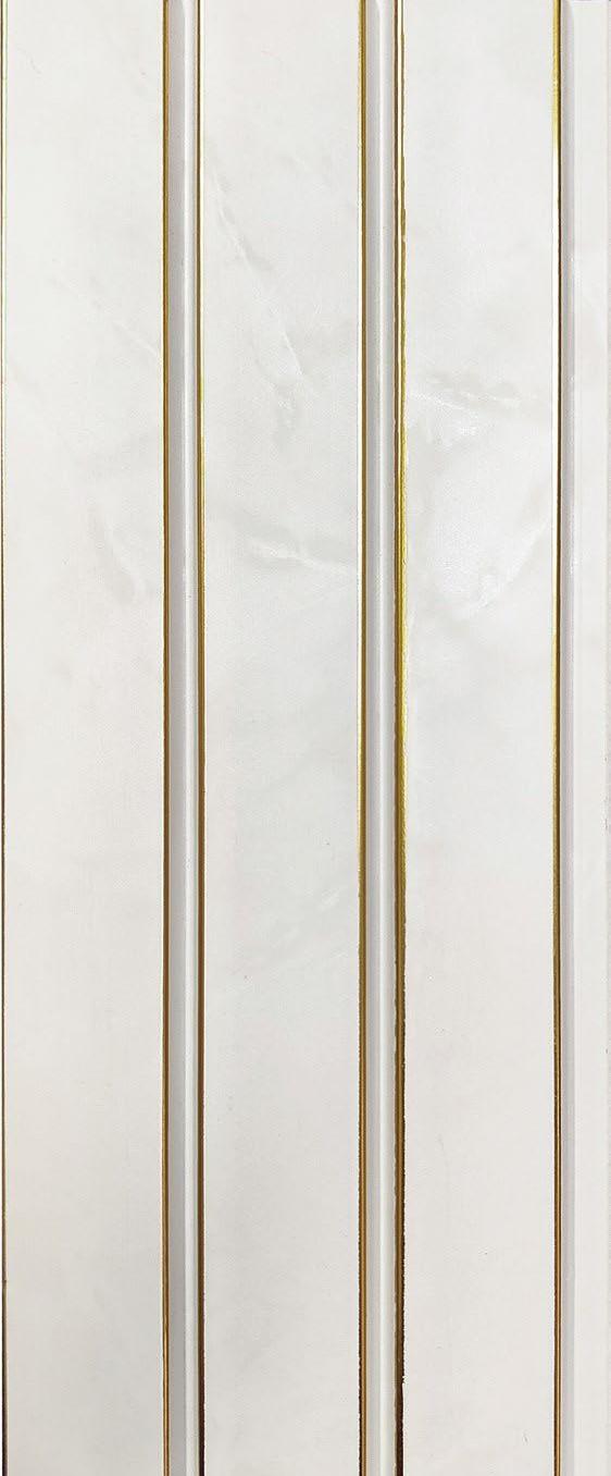 Plain Solids Charcoal Louver Colors White 8x0.4 Ft - Pn 05308
