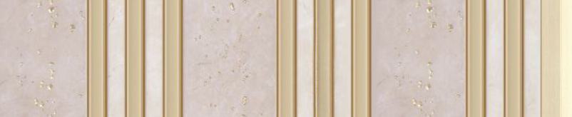 White Terrazzo Charcoal Louver Wood 8x1 Ft - Pn 00776