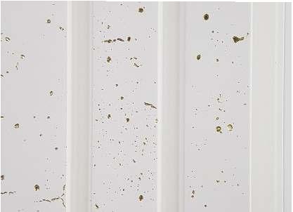 White Terrazzo Louvers Panel Wood 8x0.58 Ft - 972002