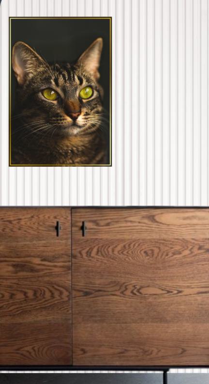 White Wooden Charcoal Louvers Wood 8x0.83 Ft - Ed 81012