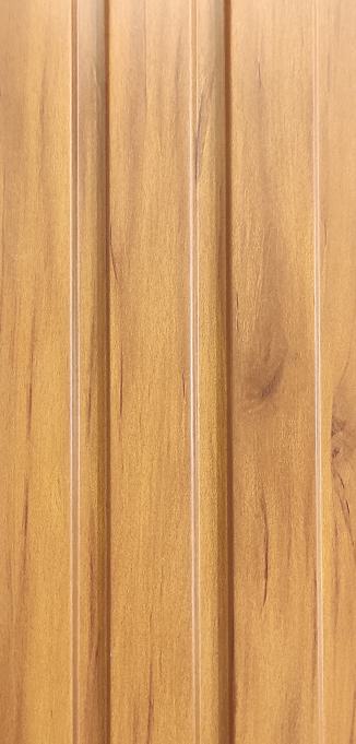 Brown Charcoal Louvers Wood 9.2x0.41 Ft - Cb 132