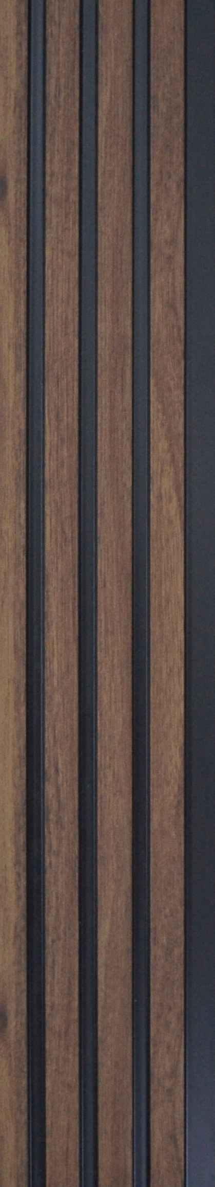 Leon 8 Ft X 5 Inch Panel Wood Louvers Wenge 8x0.41 - Sm 3156