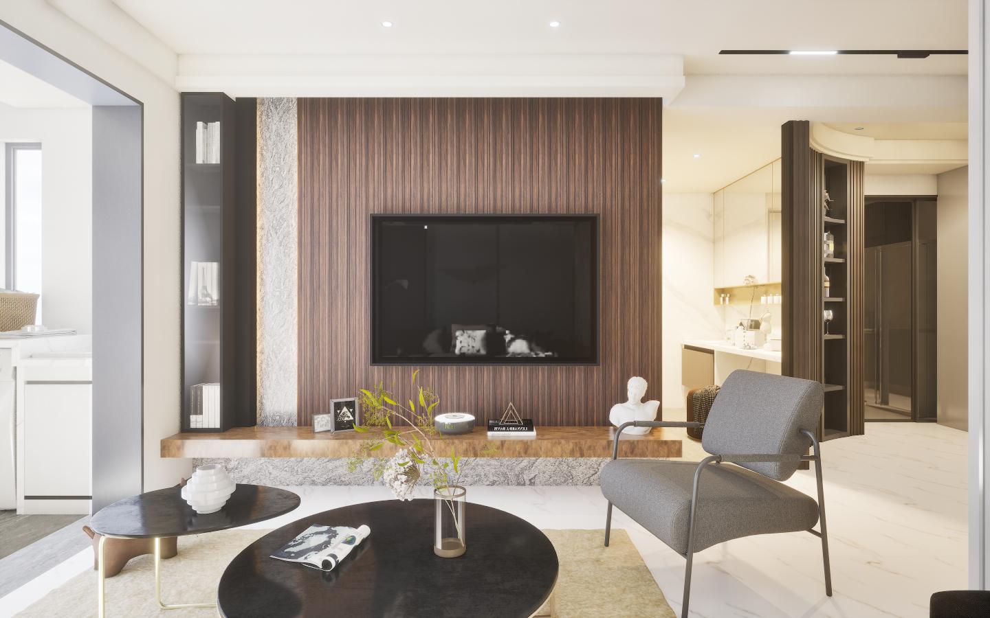 Leon 8 Ft X 5 Inch Panel Wood Louvers Wenge 8x0.41 - Sm 3173