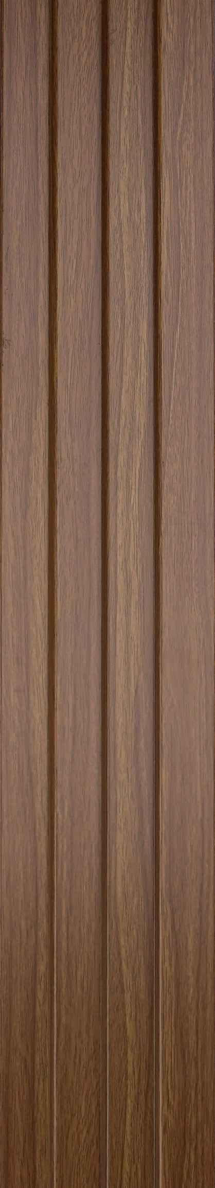 Leon 8 Ft X 5 Inch Panel Wood Louvers Brown 8x0.41 - Sm 4541