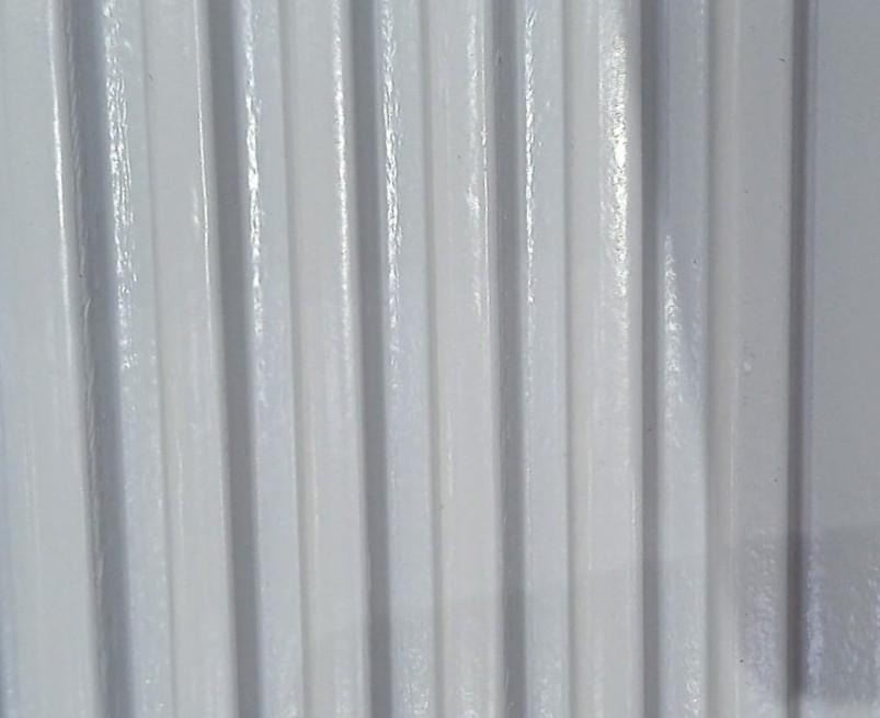 Charcoal Louvers Panel Plain Colors Grey 8x0.33 Ft - X4 13005